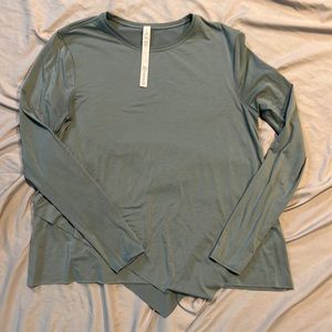 Lululemon, blue loose top